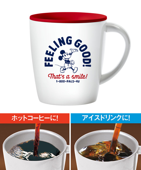 Disney（ディズニー） マグカップ 330ml フタ付き ステンレス 真空断熱
