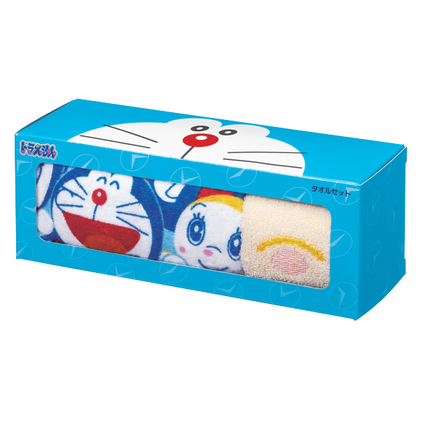 ドラえもん タオルハンカチ 2枚セット FEILER FEILER - フェイラー×ドラえもん新作タオルハンカチ2枚セット