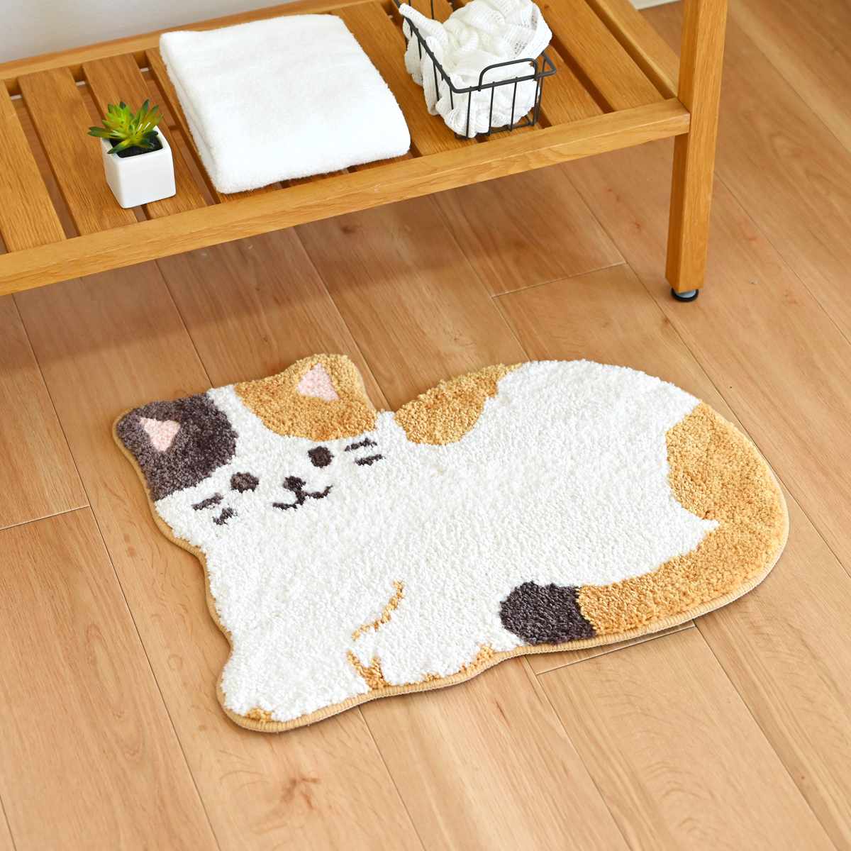 トイレマット 56×55cm ファンディットアニマル （ トイレ マット