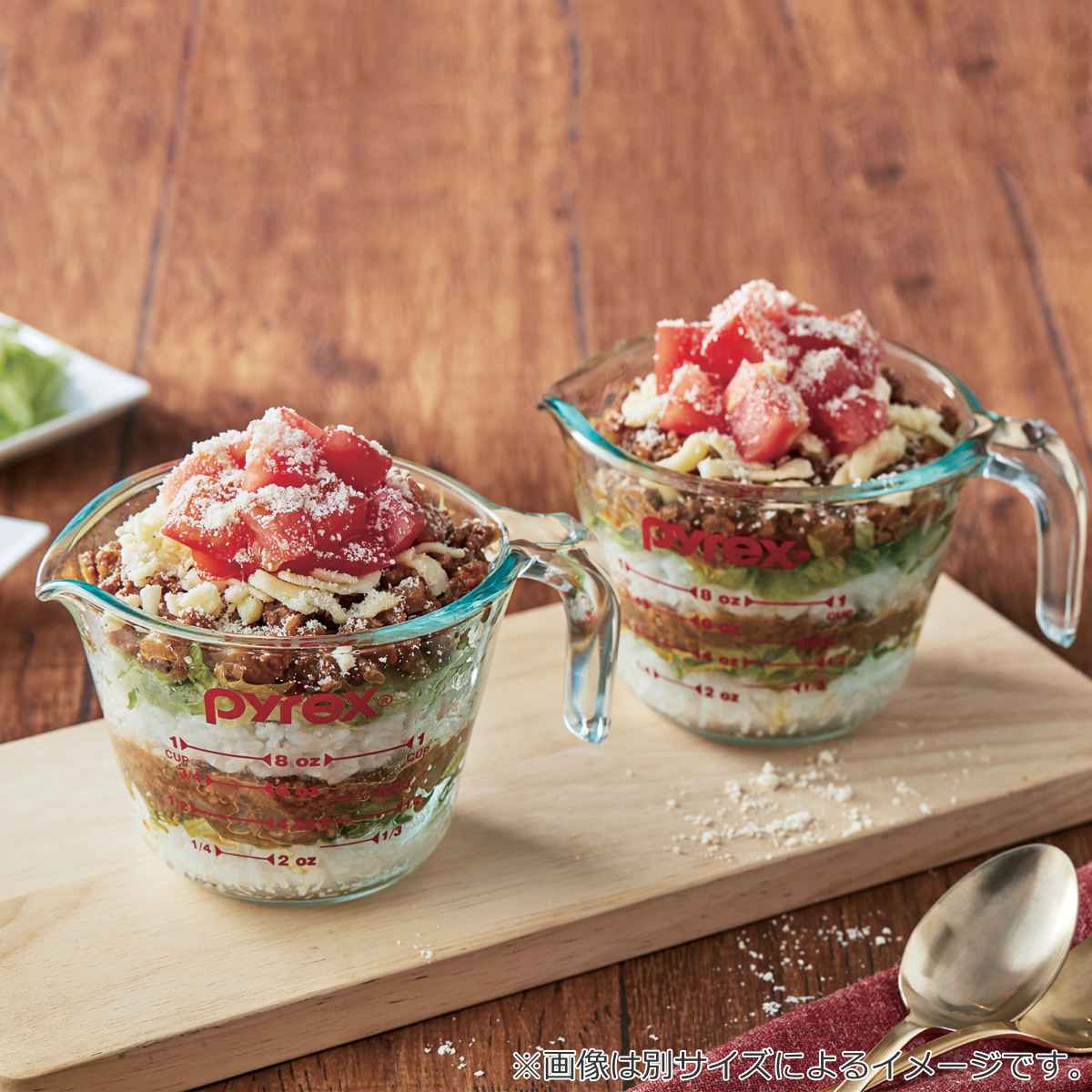 PYREX（パイレックス） 計量カップ 1L 耐熱ガラス 取っ手付き メジャー