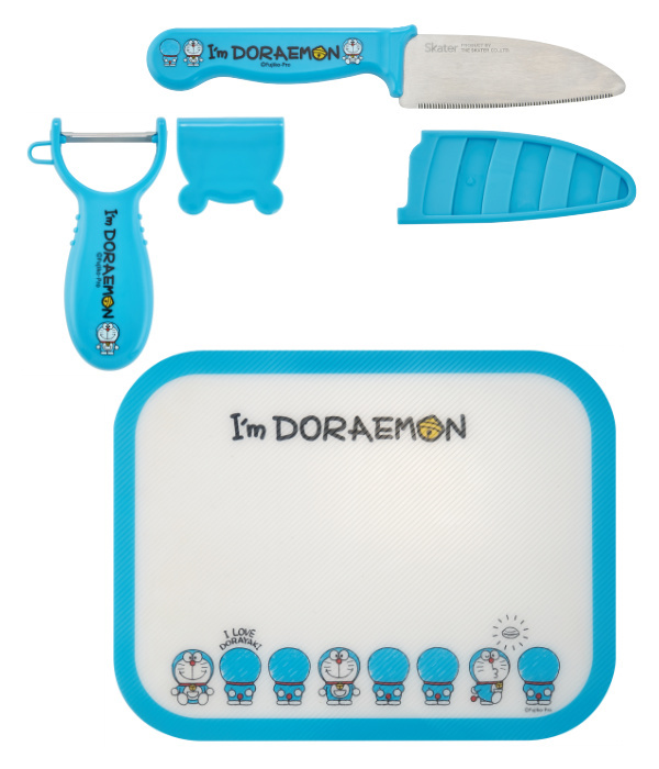 子供包丁 プラスチック製 安全包丁 ドラえもん Im Doraemon 子供用 キャラクター （ こども 子ども 子供 子ども用 こども用 包丁  ナイフ カバー付き ） :373400:インテリアパレットヤフー店 - 通販 - Yahoo!ショッピング