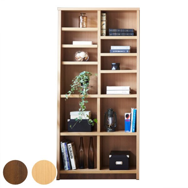 美品 ブックシェルフ 本棚 MODERN DECO シェルフ オープンシェル フラック 棚 本棚 ブック