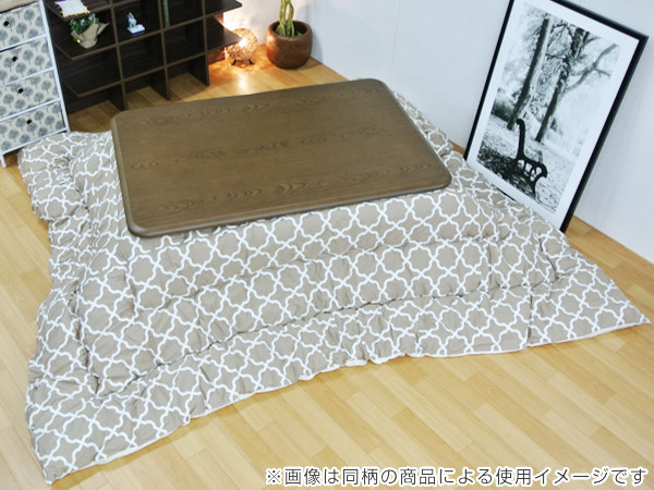 こたつ布団 厚掛け 185×185cm 正方形 日本製 綿100％ 消臭 こたつ 布団