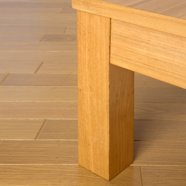 サン・ハーベスト リビングテーブル 伸縮 幅120〜180cm 6人用 伸縮ロー