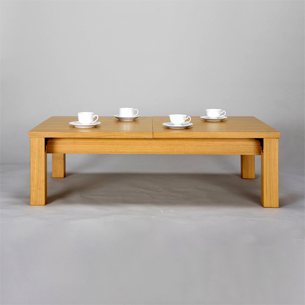 emi 　新品未使用　伸縮 折りたたみテーブル 約幅120cm〜180cm サン・ハーベスト リビングテーブル 伸縮 幅120〜180cm 6人用 伸縮ロー