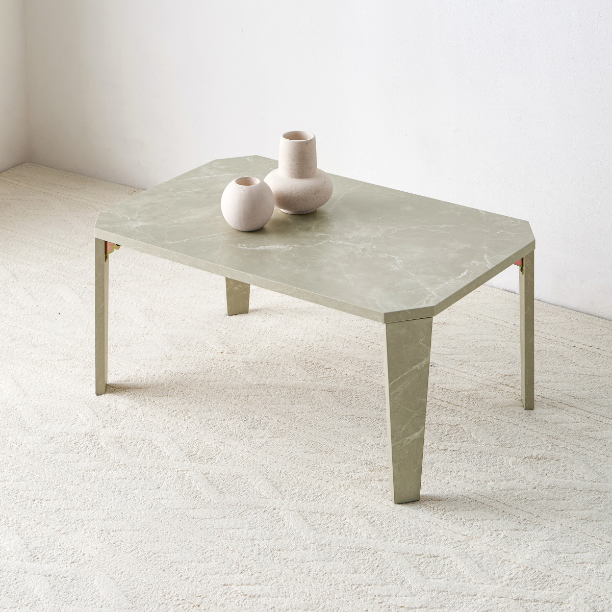 折れ脚テーブル 幅75cm センターテーブル ローテーブル 木目調 折れ脚