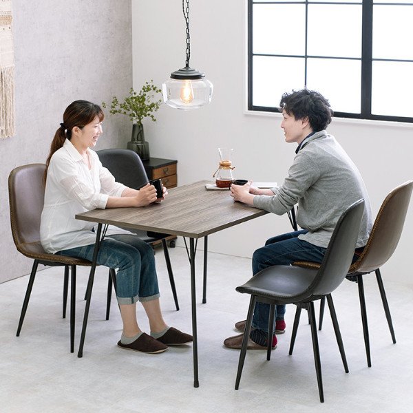 ふとんレス ダイニングコタツ　家具調こたつ　カーボンヒーター　110cm HAGiHARA（萩原） ダイニングこたつ 幅110cm 布団いらず 木目調