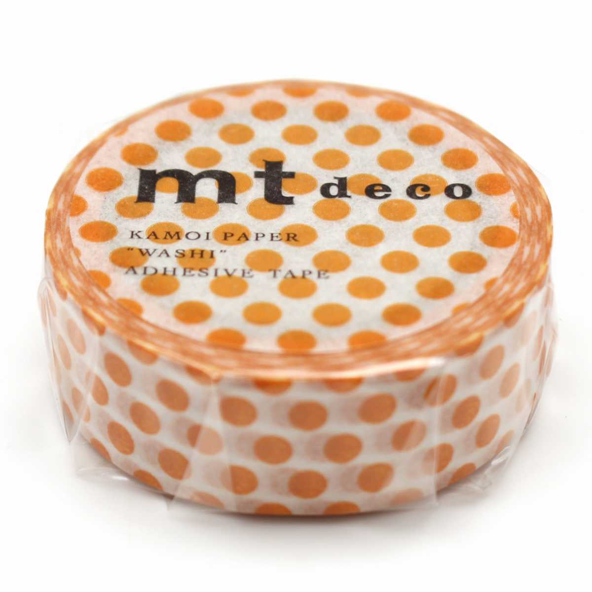 マスキングテープ ドット 幅15mm×7m mt DECO （ マステ アレンジ