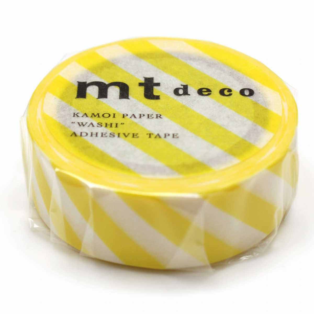 マスキングテープ ストライプ 幅15mm×7m mt DECO ( マステ マスキングテープ ストライプ 幅15mm×7m mt DECO ( マステ