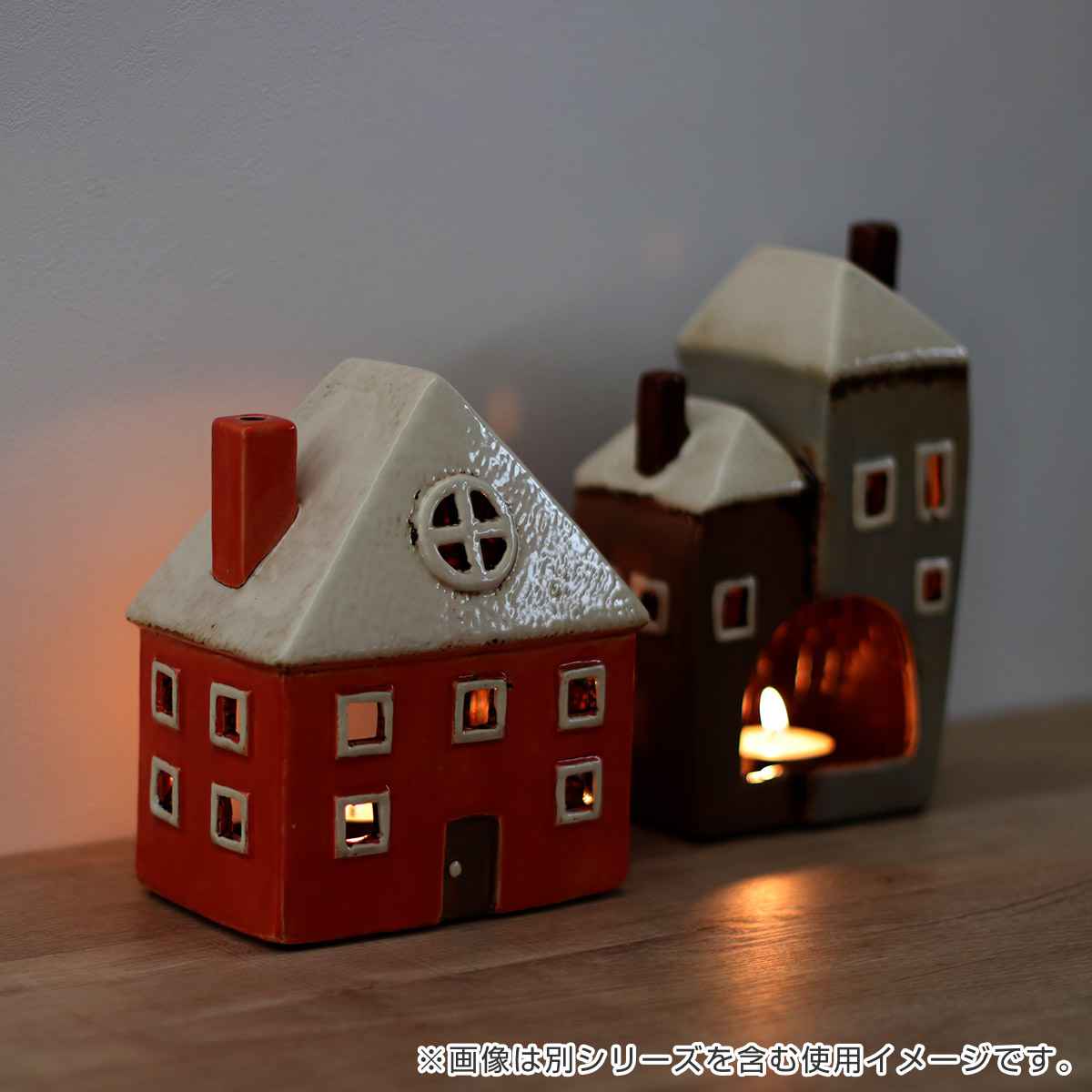 キャンドルホルダー Candle house 29207 オブジェ （ キャンドル