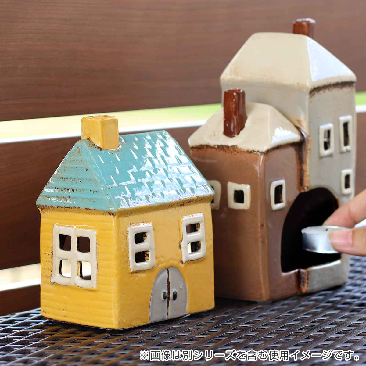 キャンドルホルダー Candle house 29217 オブジェ （ キャンドル