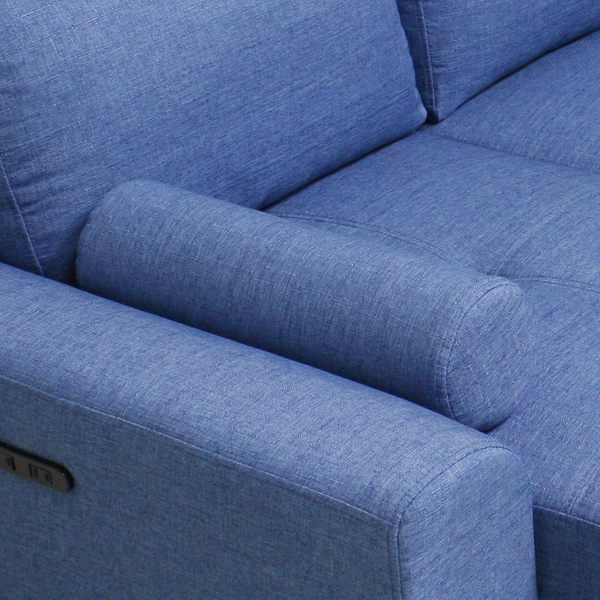 新品未使用 3人掛けソファ コンセント付き ファブリック 北欧 ヘッドレスト 374511-3.jpg