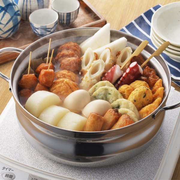 ヨシカワ 両手鍋 おでん 25cm IH対応 郷技 おでん鍋 日本製 （ ih ガス