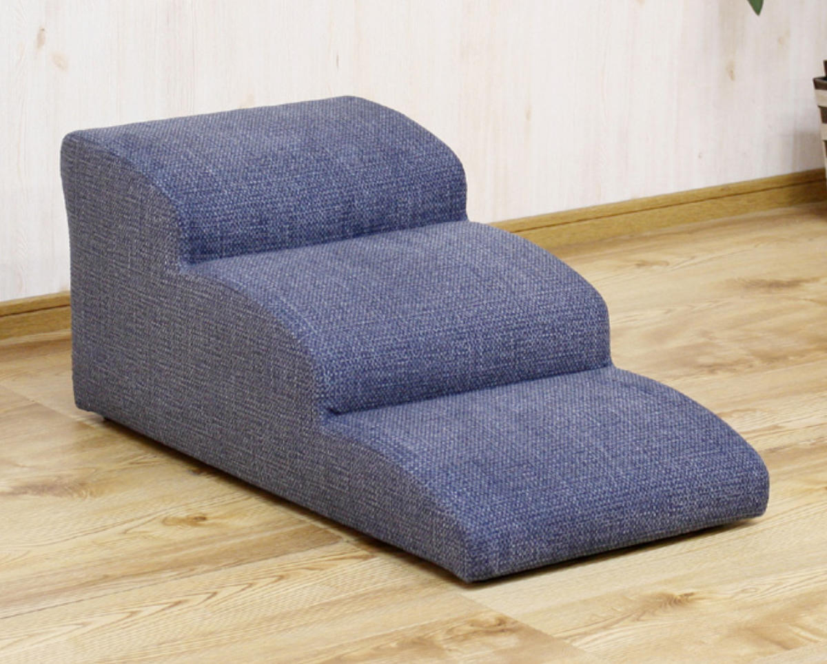 ドッグステップ 高さ35cm 3段 傷に強い （ 幅40cm 犬用 ペット 階段