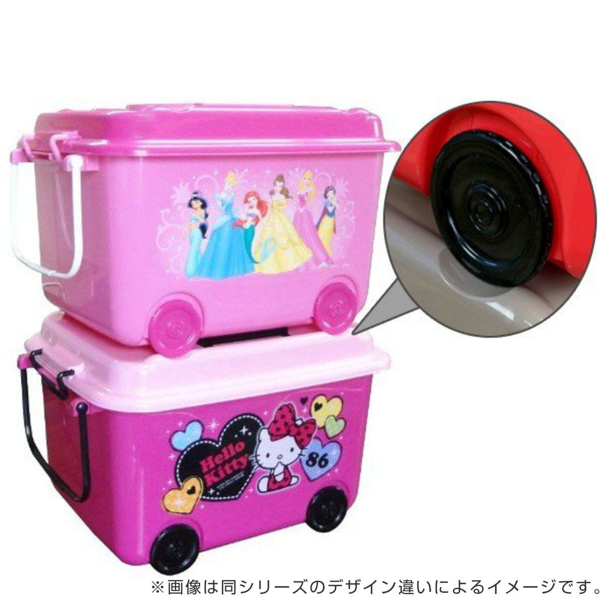 おもちゃ箱 スヌーピー キャスター付き （ 収納ボックス ふた おもちゃ