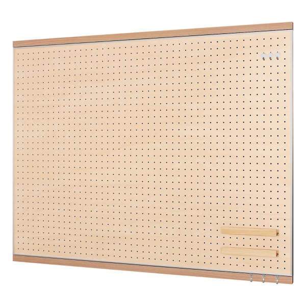 有孔ボード 90×120cm フック付き 壁面収納 （ パンチングボード