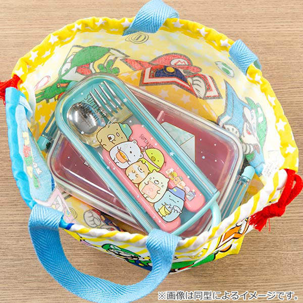 スケーター 弁当袋 巾着袋 ランチ巾着 スパイダーマン SPIDEY （ お
