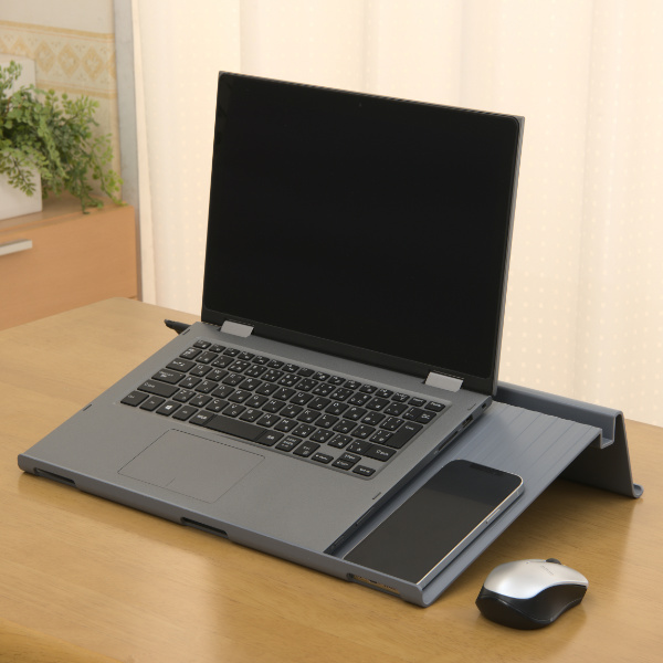 【美品】 折りたたみ式 読書スタンド PCデスク マウスパッド付 ノートパソコン スタンド 折りたたみ式 スマホスタンド パソコン