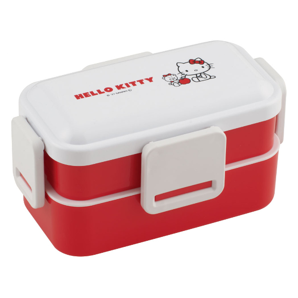 スケーター お弁当箱 2段 600ml 抗菌 ふわっと弁当箱 ハローキティ