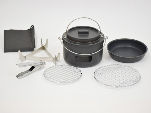 ウルシヤマ金属工業 アウトドア 調理器具セット 8点 ソロキャンプ