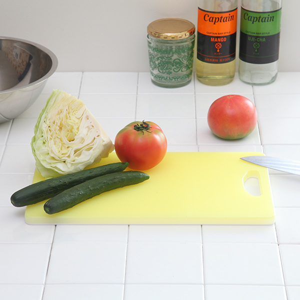 まな板 20.5cm×35cm 日本製 抗菌加工 両面 Pastel Mate （ まないた