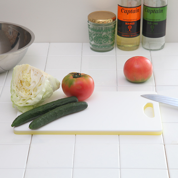 まな板 20.5cm×35cm 日本製 抗菌加工 両面 Pastel Mate （ まないた