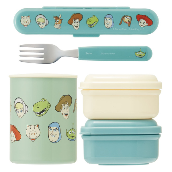 スケーター 弁当箱 保温 560ml 抗菌 保温ジャー付ランチ トイ