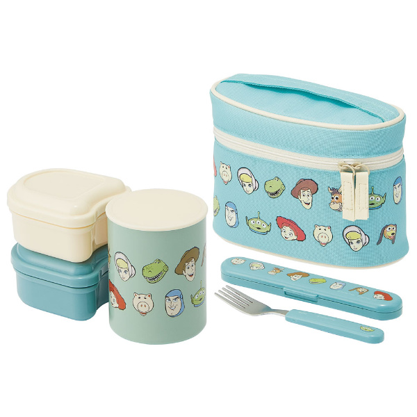 スケーター 弁当箱 保温 560ml 抗菌 保温ジャー付ランチ トイ
