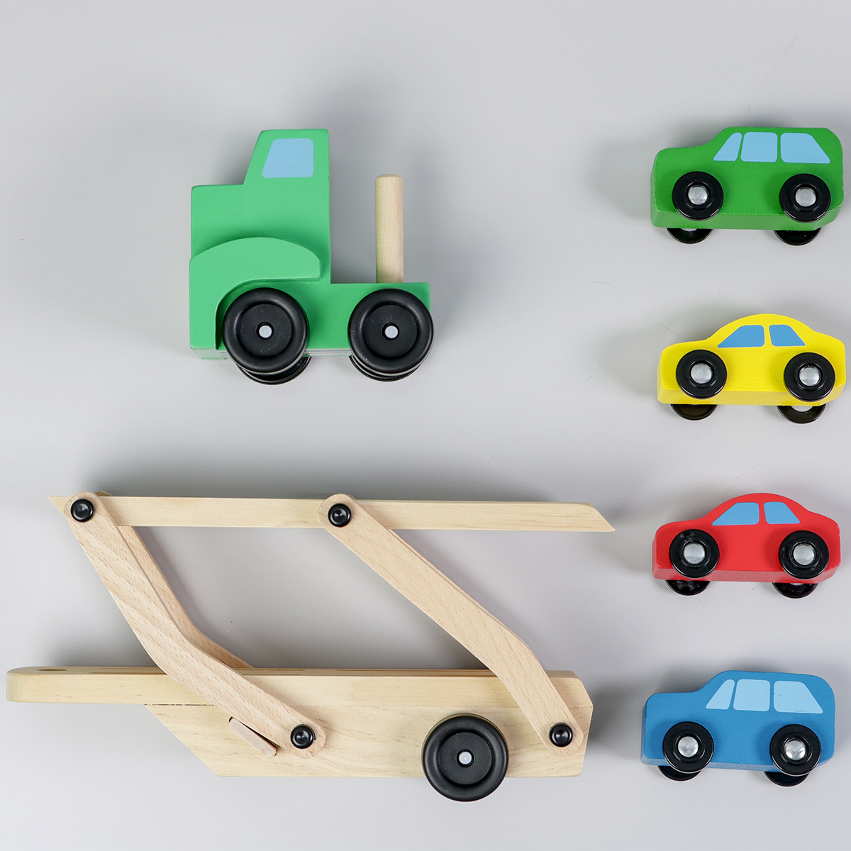 おもちゃ キャリアカー Melissa ＆ Doug 木製 3歳 （ 知育玩具 木製 