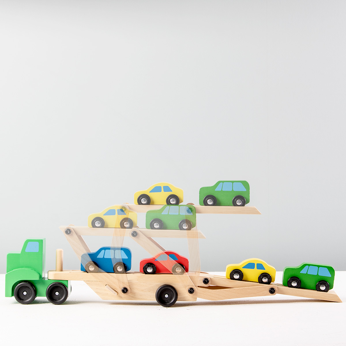 おもちゃ キャリアカー Melissa ＆ Doug 木製 3歳 （ 知育玩具 木製