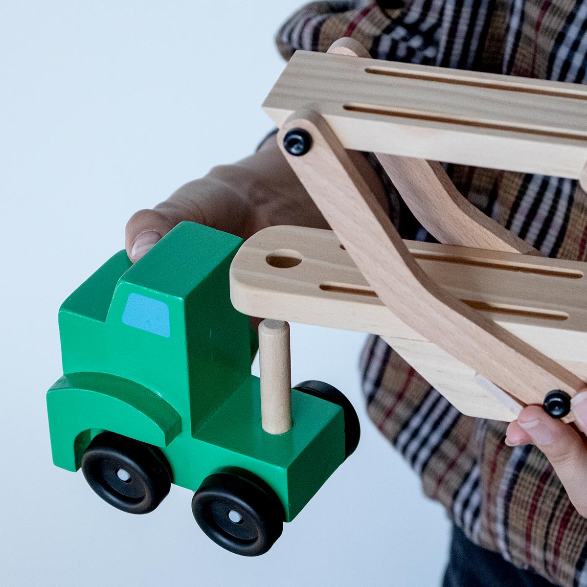 おもちゃ キャリアカー Melissa ＆ Doug 木製 3歳 （ 知育玩具 木製