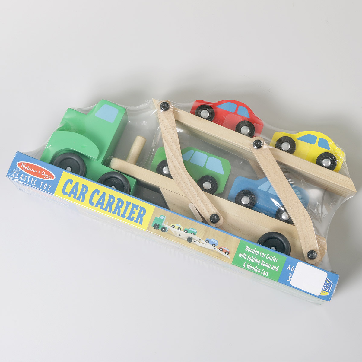 おもちゃ キャリアカー Melissa ＆ Doug 木製 3歳 （ 知育玩具 木製 