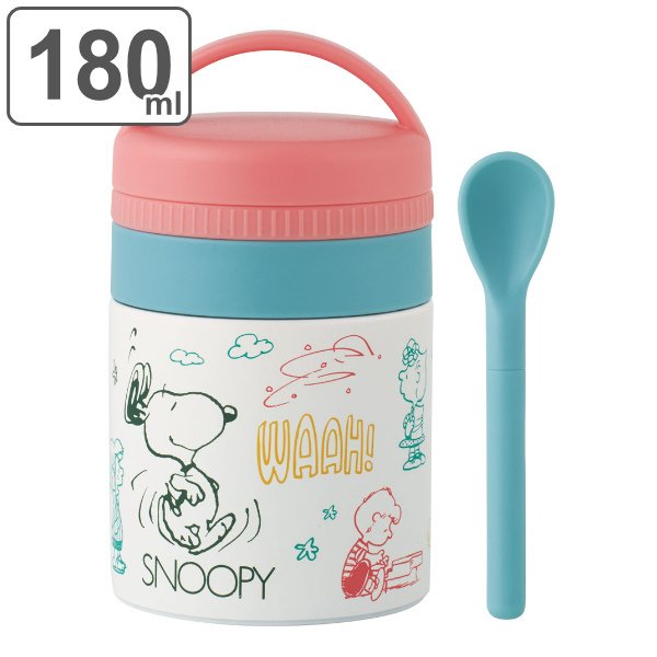 スケーター 弁当箱 保温 フードポット 180ml 抗菌 ミニ スープジャー