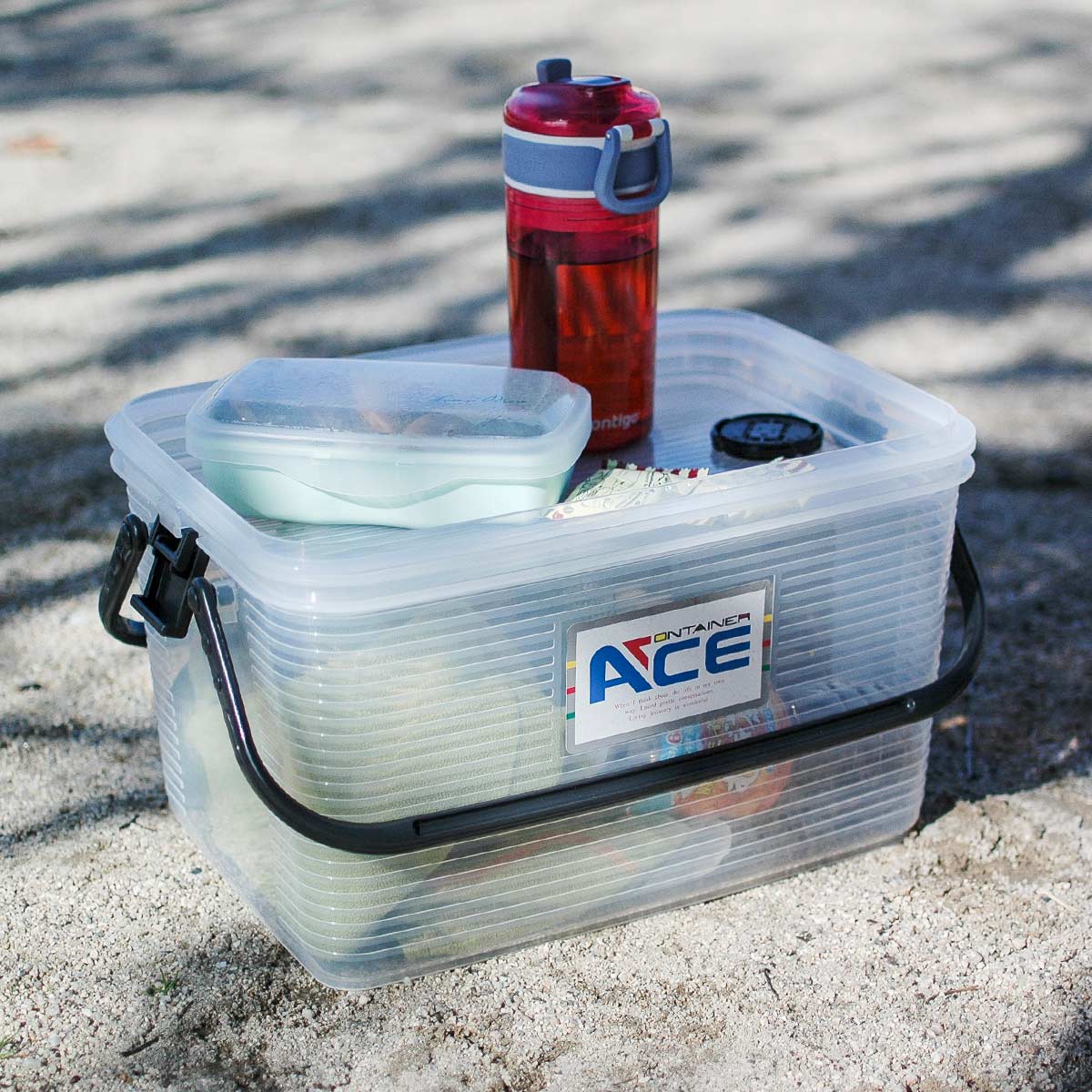 サンコープラスチック 収納ボックス コンテナーエース M （ 幅40×奥行