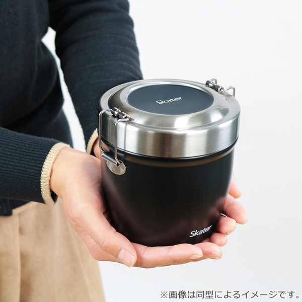スケーター 弁当箱 保温 丼 抗菌 550ml 真空ステンレス 保温弁当箱