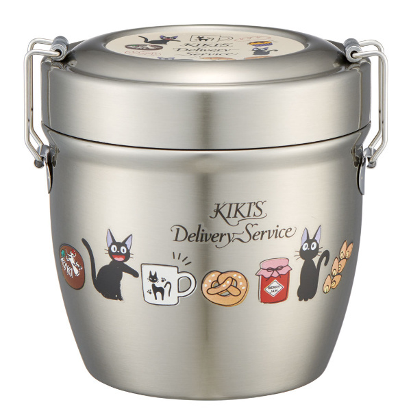 魔女の宅急便　保温弁当箱　ステンレスランチジャー　パン屋 スケーター 弁当箱 保温 丼 抗菌 550ml 真空ステンレス 保温弁当箱