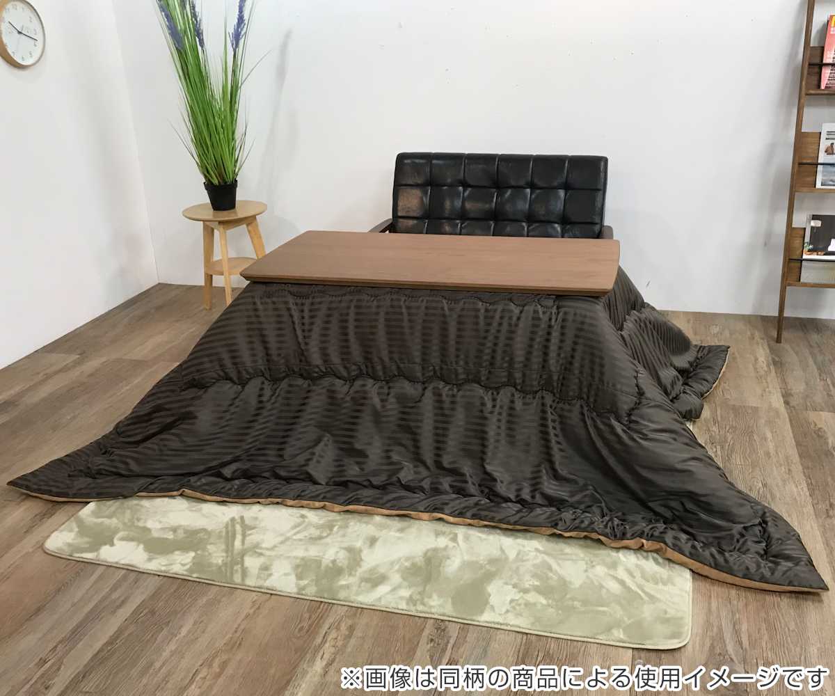 こたつ布団 円形 厚掛け 直径210cm 丸 日本製 綿100％ 消臭 （ コタツ