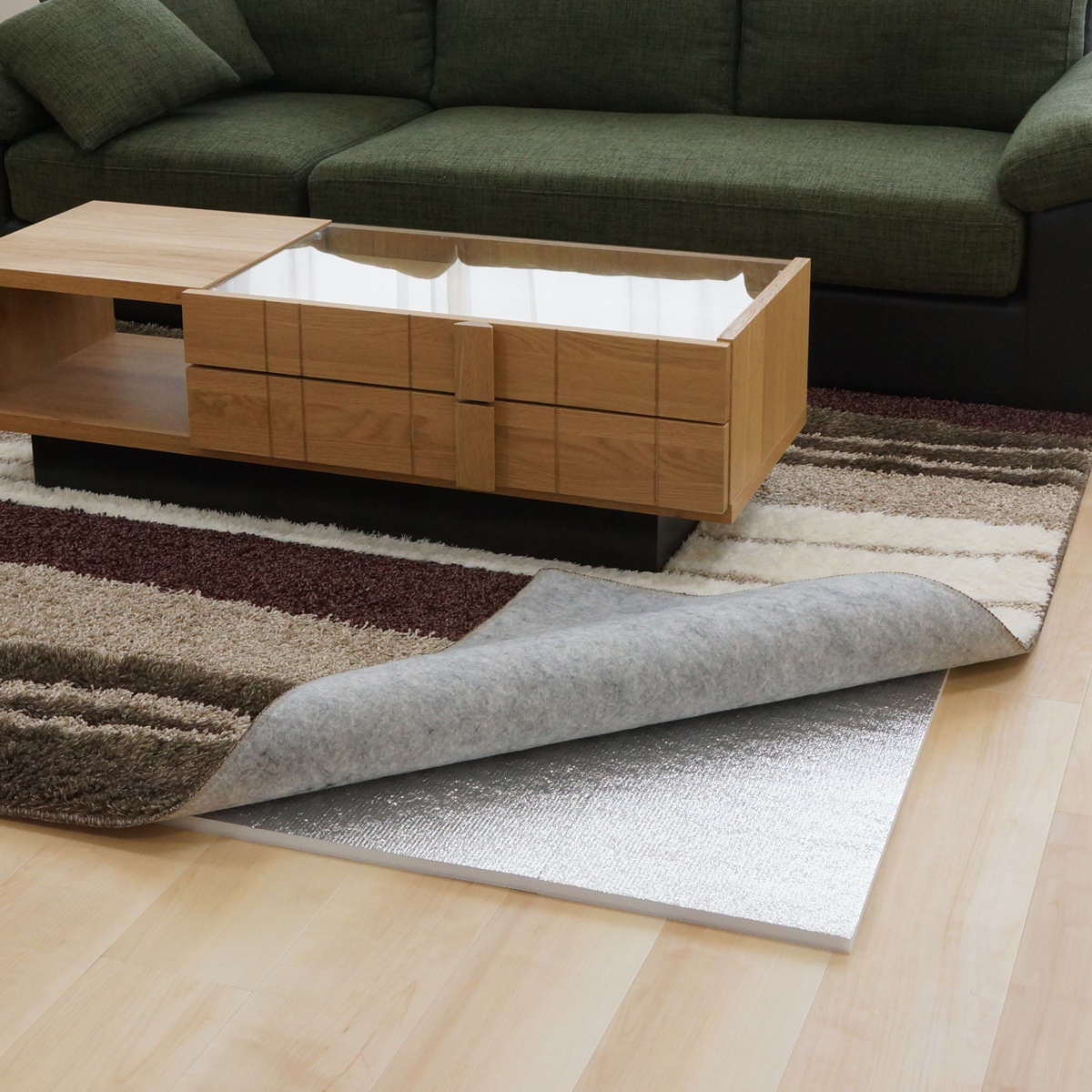 防ダニほかほかマグナムスーパーDX アルミ 3畳 U-Q940 （ 床 断熱