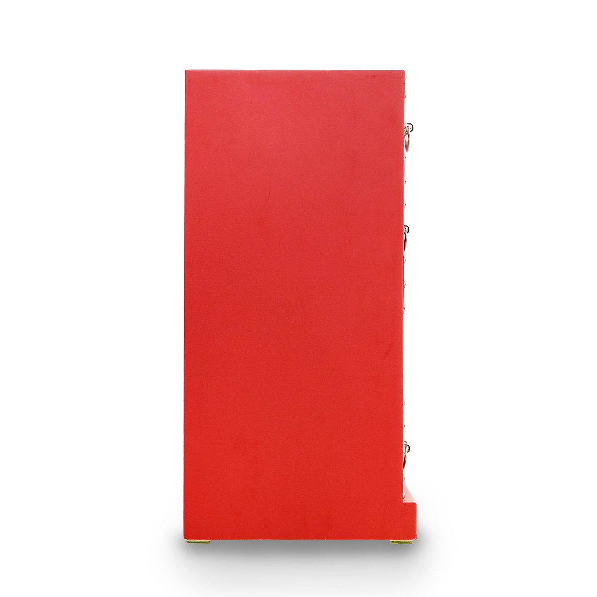 階段箪笥 桐製 民芸調 和風チェスト 右下がり 朱雀 幅57cm （ 箪笥