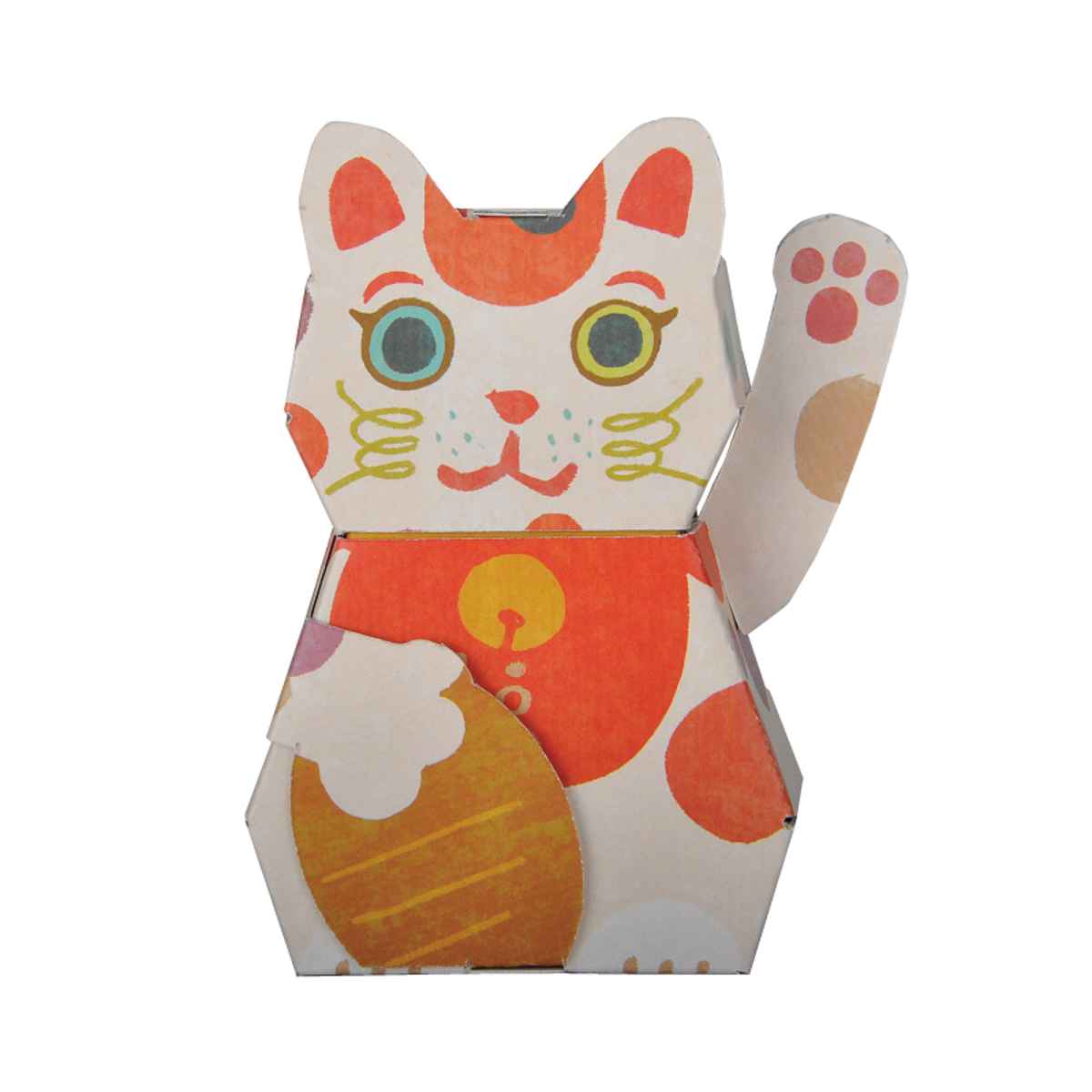 工作キット ダンボール製 hacomo kids 招き猫＆鹿 （ ダンボール