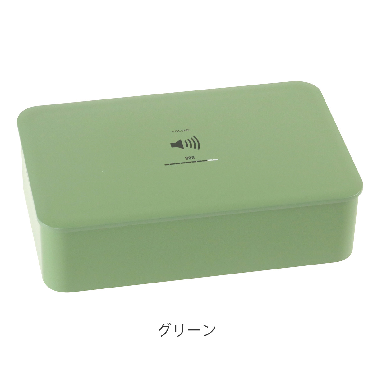 HAKOYA 弁当箱 1段 800ml クリア―塗装 VOLUME M （ レンジ対応 食洗機