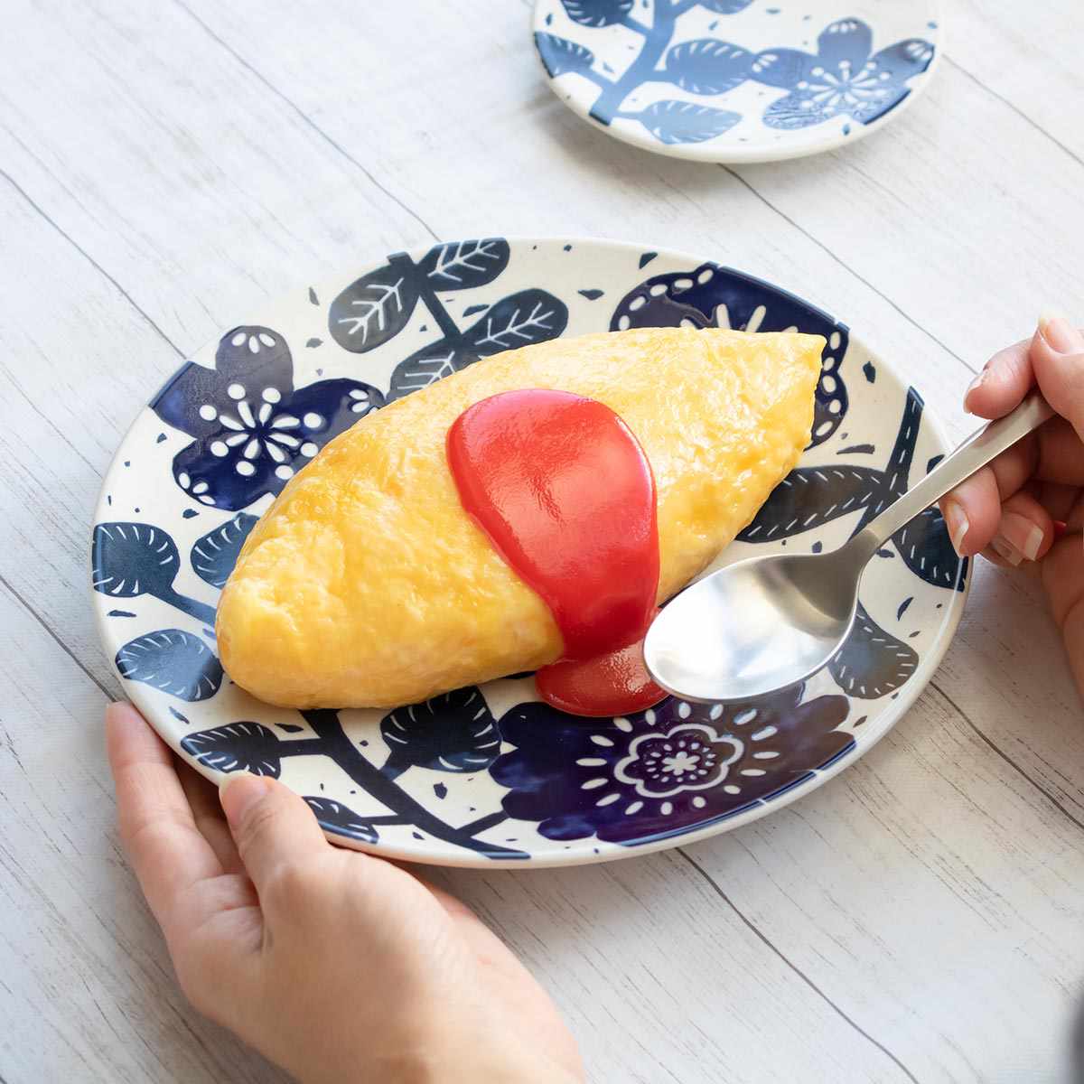 プレート 22cm AIKA 硬質陶器 （ 食洗機対応 電子レンジ対応 オーブン