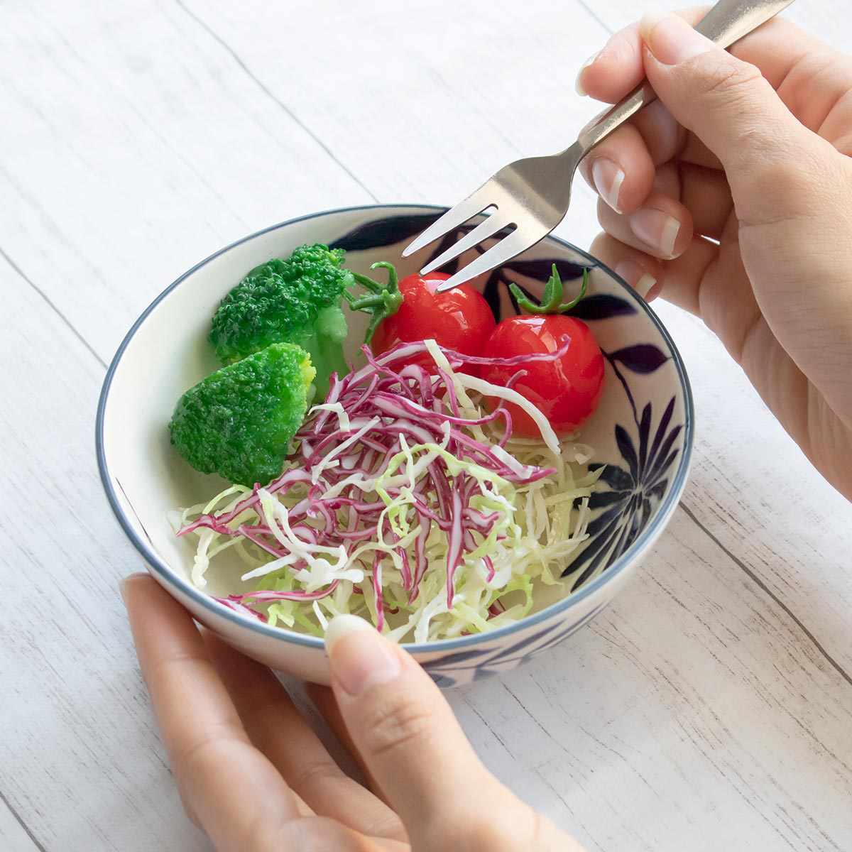ボウル 12.5cm AIKA 硬質陶器 同柄4個セット （ 食洗機対応 電子レンジ