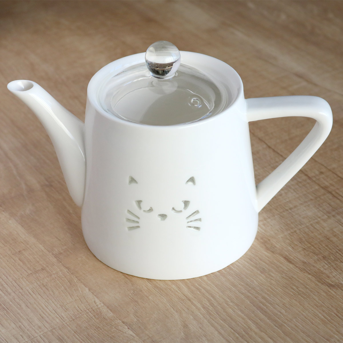 ティーポット 510ml 透かし 磁器 （ 食洗機対応 電子レンジ対応 紅茶