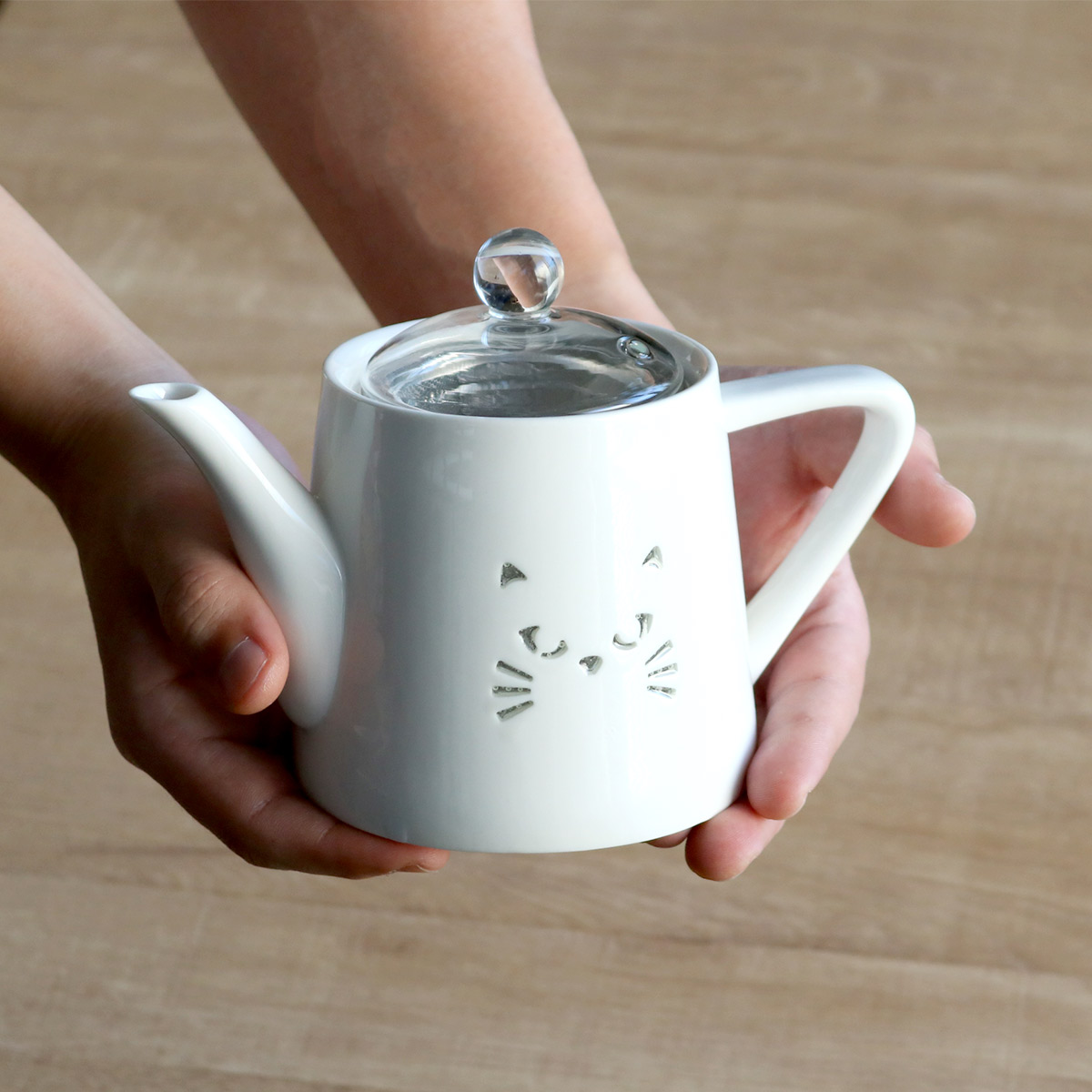 ティーポット 510ml 透かし 磁器 （ 食洗機対応 電子レンジ対応 紅茶