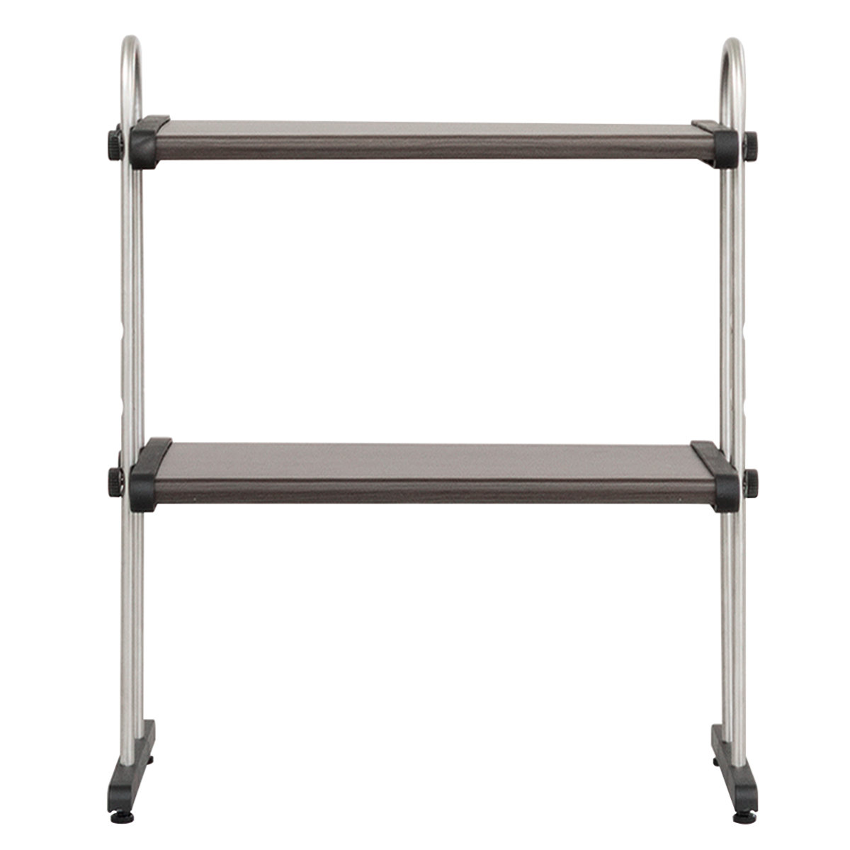 キッチンラック 2段 幅40cm モクメタル （ 木目 キッチン ラック 棚