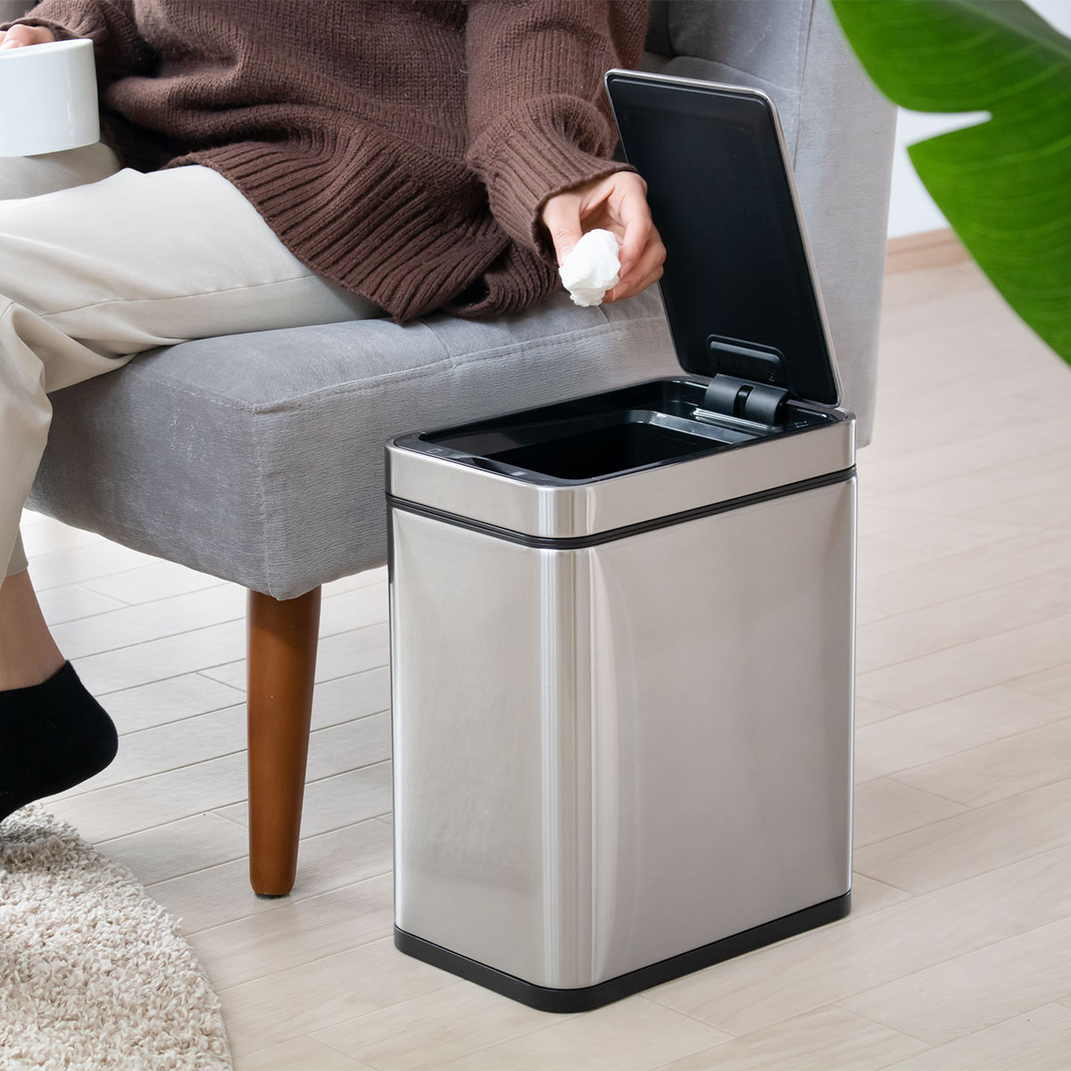 EKO（イーケーオー） ゴミ箱 9L デラックスファントム センサービン