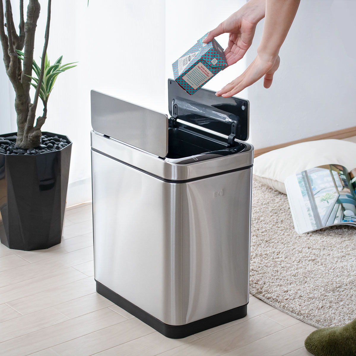 EKO(イーケーオー) ゴミ箱 20L デラックスファントム センサービン EKO(イーケーオー) ゴミ箱 20L デラックスファントム センサービン