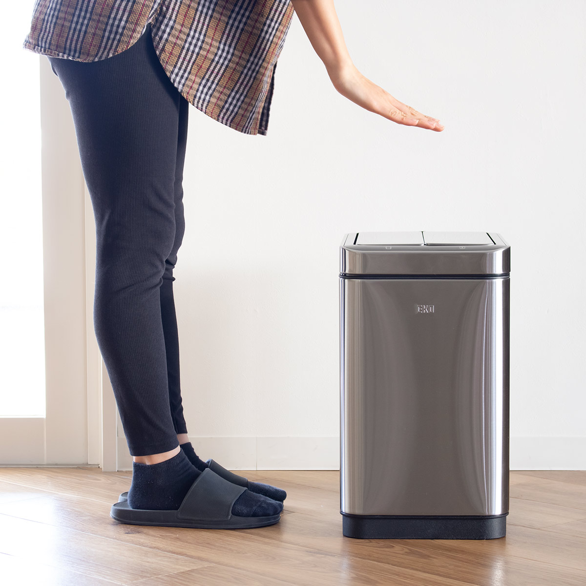 EKO（イーケーオー） ゴミ箱 20L デラックスファントム センサービン