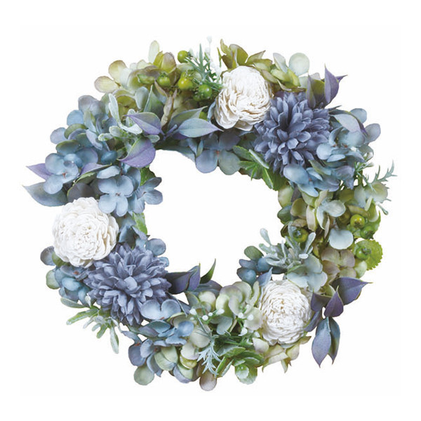 フェイクグリーン リース アンティーク （ 人工観葉植物 インテリア